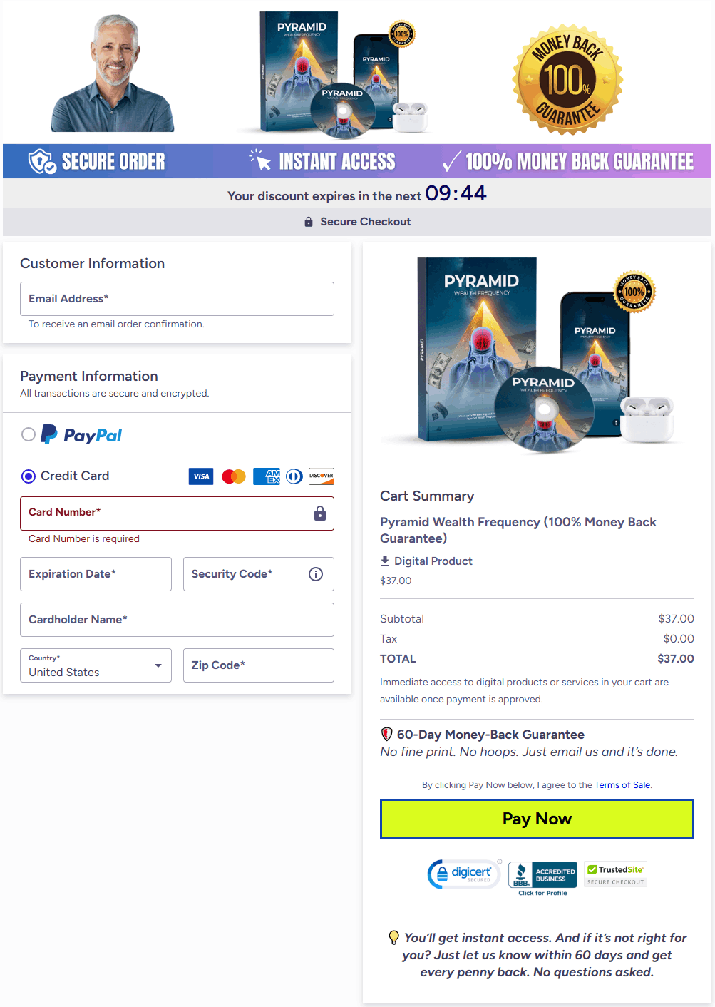 Pyramid Wealth Frequency